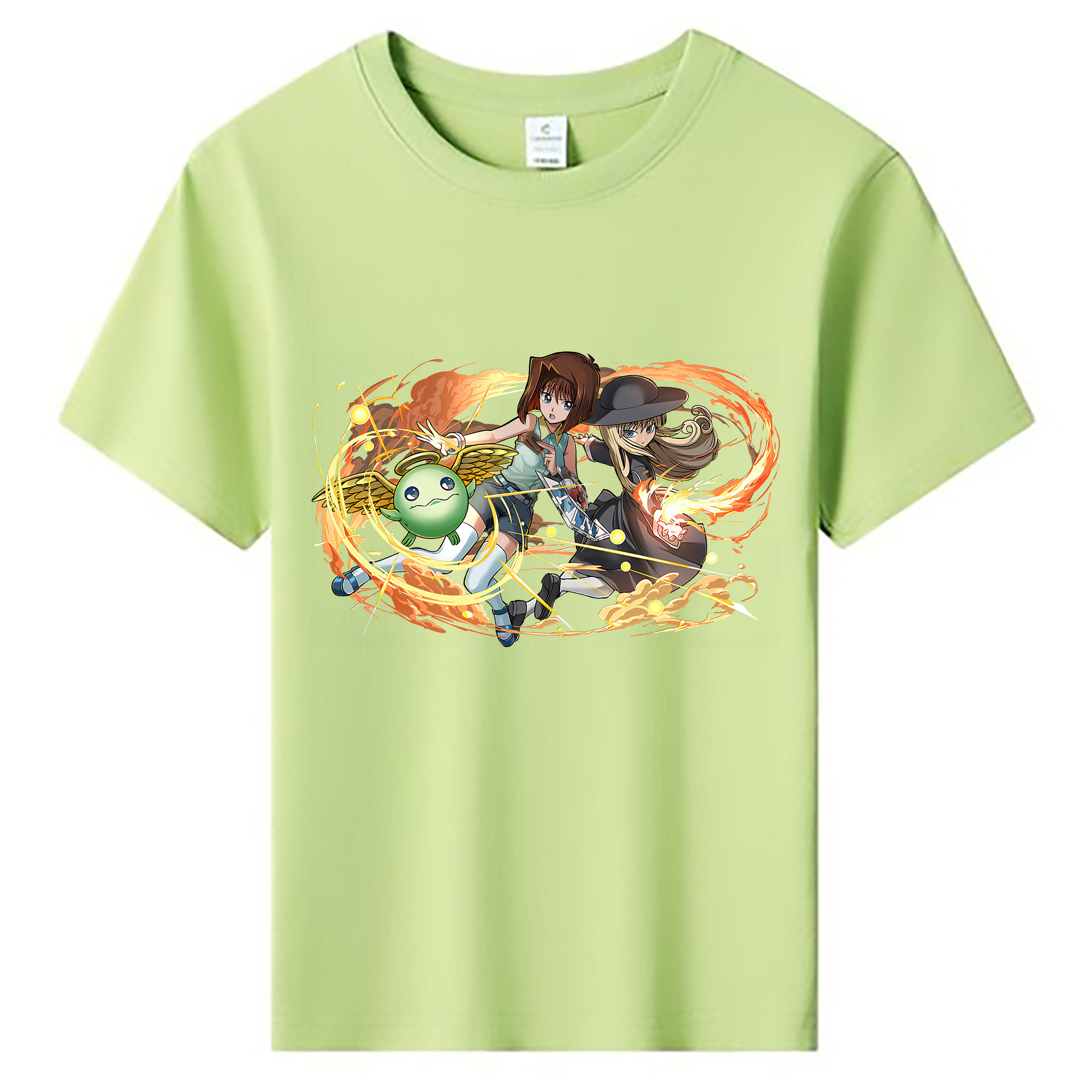 （画像用） 遊☆戯☆王 Yu-Gi-Oh! 綿100％キッズTシャツ（フロントプリント）